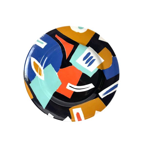 Seltmann Weiden Authentics Porcelain Abstract Print Bowl Plate Replacement Set - Picture 2 of 11